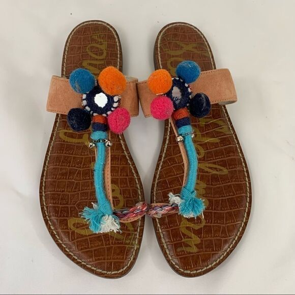 Sam Edelman Gemina TStrap Toe Loop Thong Flip Flop - Picture 2 of 5